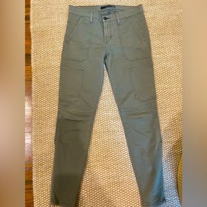 J Brand Olive Green Cargo Inspired Pants